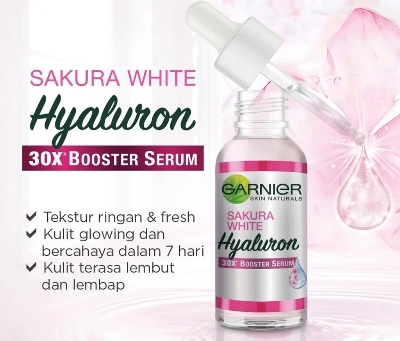 Picture of Garnier Sakura Glow Hyaluron Booster Facial Serum 30ml