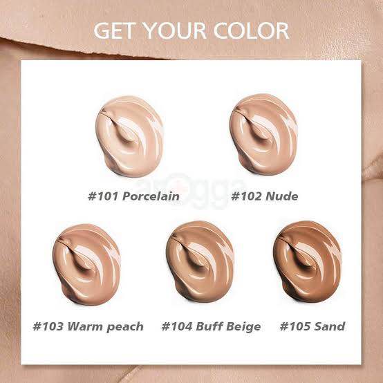 Picture of Beauty Glazed Coverage Foundation: 104Buff Beige