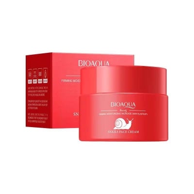Picture of BIOAQUA Organic Snail Mucin Cream Natural Ingredients Wholesale Firming & Hydrating Brightening Face Cream for Women-50gm