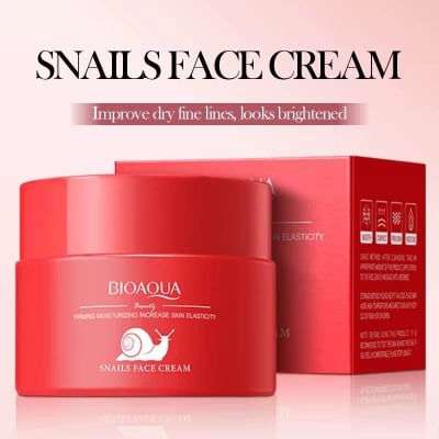 Picture of BIOAQUA Organic Snail Mucin Cream Natural Ingredients Wholesale Firming & Hydrating Brightening Face Cream for Women-50gm