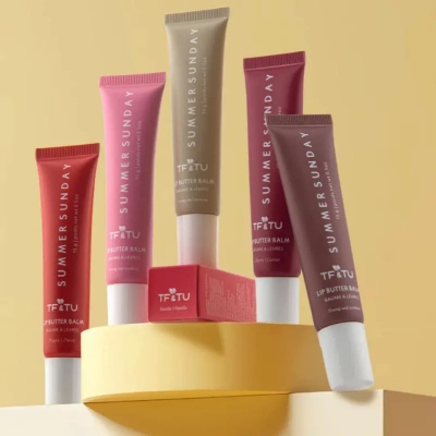 Picture of Fashion Summer Fridays Colour Lip Balm Moisturizing Mirror Lip Gloss Pink cloud Iced Coffee Transparent Lipstick Makeup Care