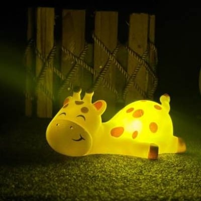 Picture of Cute Sleeping Giraffe LED Nursery Night Light Kids Dimmable Bedside Lamp Toy Best Gift Baby and Girl