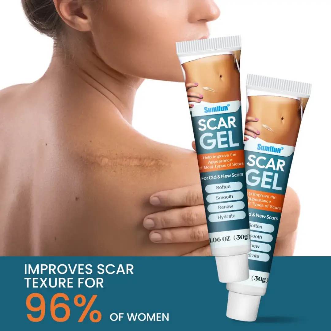 Picture of Sumifun Scar Removal Cream Natural Herbal Scar Lightening Repairing Gel Skin Care Cream 30g