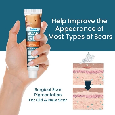 Picture of Sumifun Scar Removal Cream Natural Herbal Scar Lightening Repairing Gel Skin Care Cream 30g