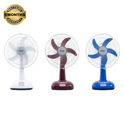 Picture of (TS-2926): Defender 16" Rechargeable AC_DC Fan with LED Multi-Function:Maron