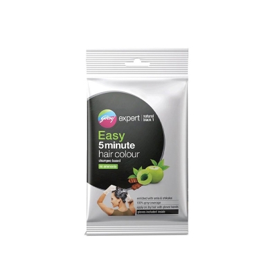 Picture of Godrej Shampoo Base H colour Black 18ml