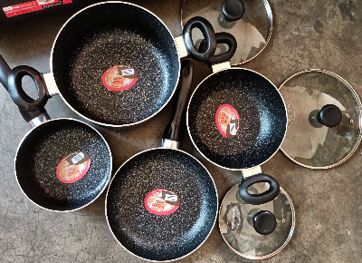Picture of Kiam Non Stick Cookwer Set Marvell Coting 7 pcs