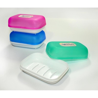 Picture of Plastic Soap Case for Bathroom - Multicolor (Multicolor)