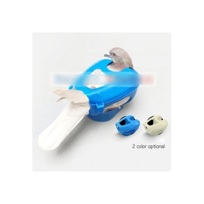 Picture of Pigeon Lock Holder For Feeding 1pc Pigeion Holder For All Type Pigeon (Blue)