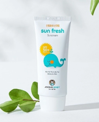 Picture of Joona Baby Sun Fresh Sunscreen SPF50+ PA+++ for Delicate Skin 50ml White