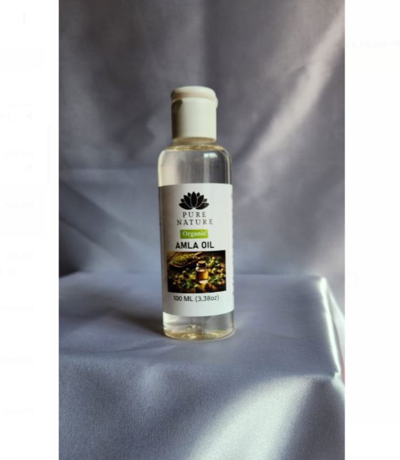 Picture of Pure Nature Amla Oil for Hair 100ml Hair