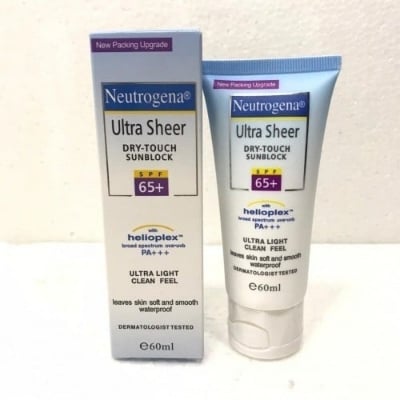 Picture of Neutrogena Ultra Sheer Dry-Touch Sunblock SPF65+ - 60ml White