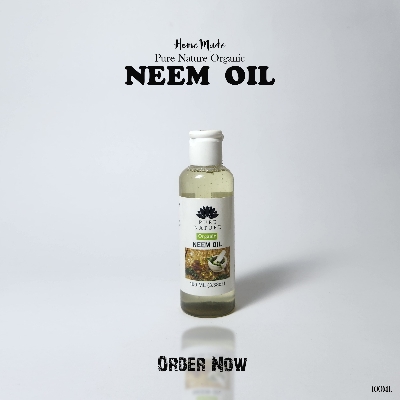 Picture of Pure Nature Organic Home Made Neem Oil 100gm White