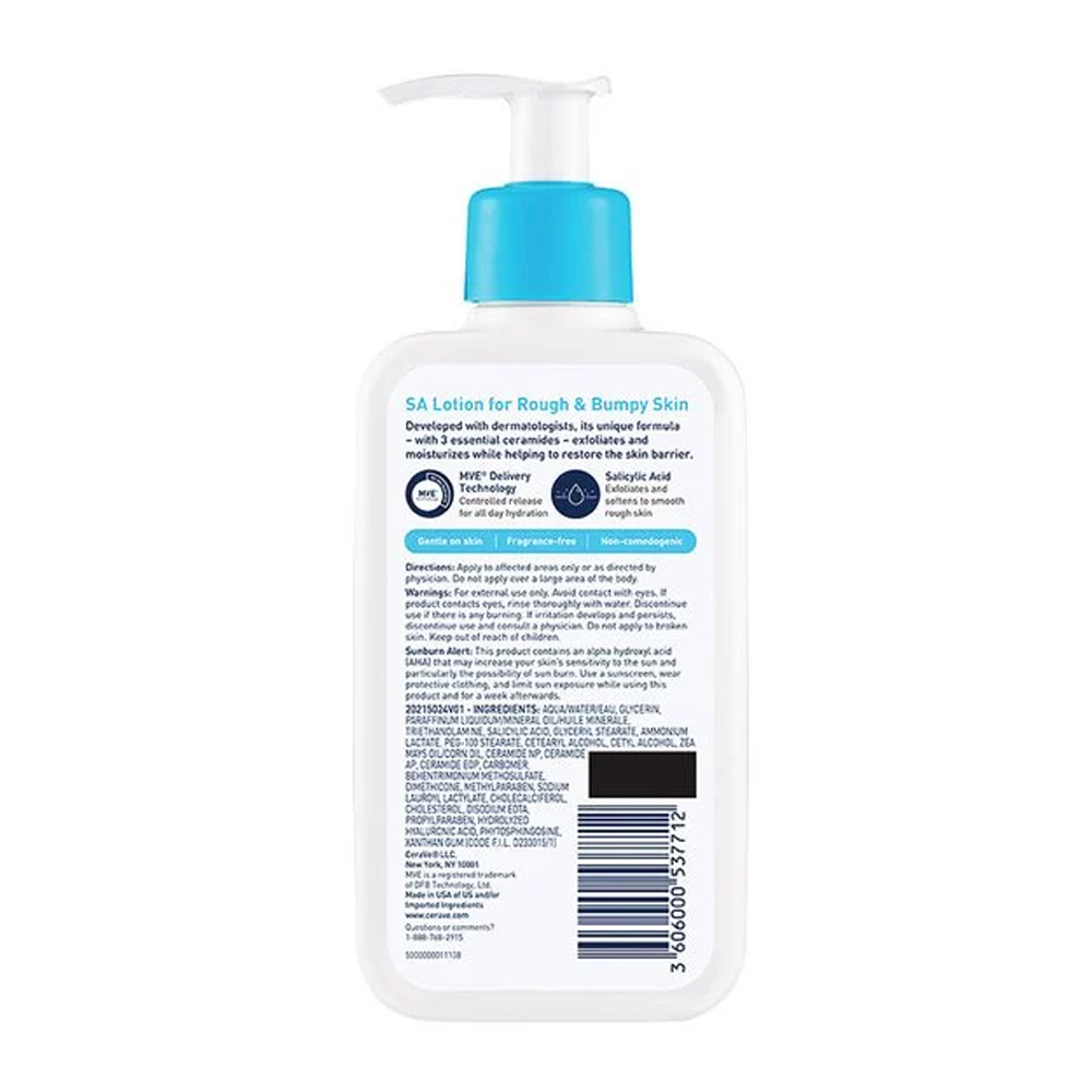 Picture of CeraVe SA Lotion for Rough & Bumpy Skin 237ml White