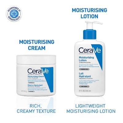 Picture of CeraVe Moisturizing Lotion For Dry To Very Dry Skin 236ml White