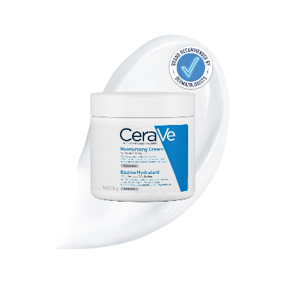 Picture of CeraVe Moisturising Body & Face Cream for Dry to Very Dry Skin 454g White