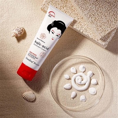 Picture of Kojic Acid Sunscreen Cream SPF 50 - 80 Gm White