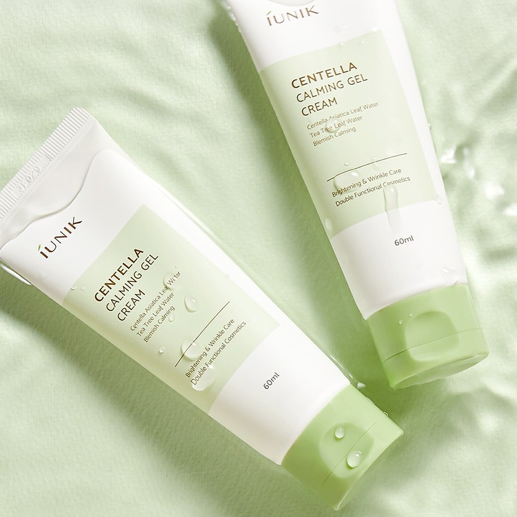 Picture of Iunik Centella Calming Gel Cream for Brightening & Wrinkle Care 60 ml White
