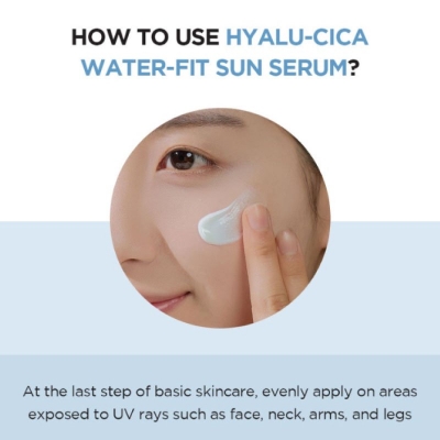 Picture of Skin1004 Madagascar Hyalu Cica Water Fit Sun Serum SPF50+ PA++++ 50ml White