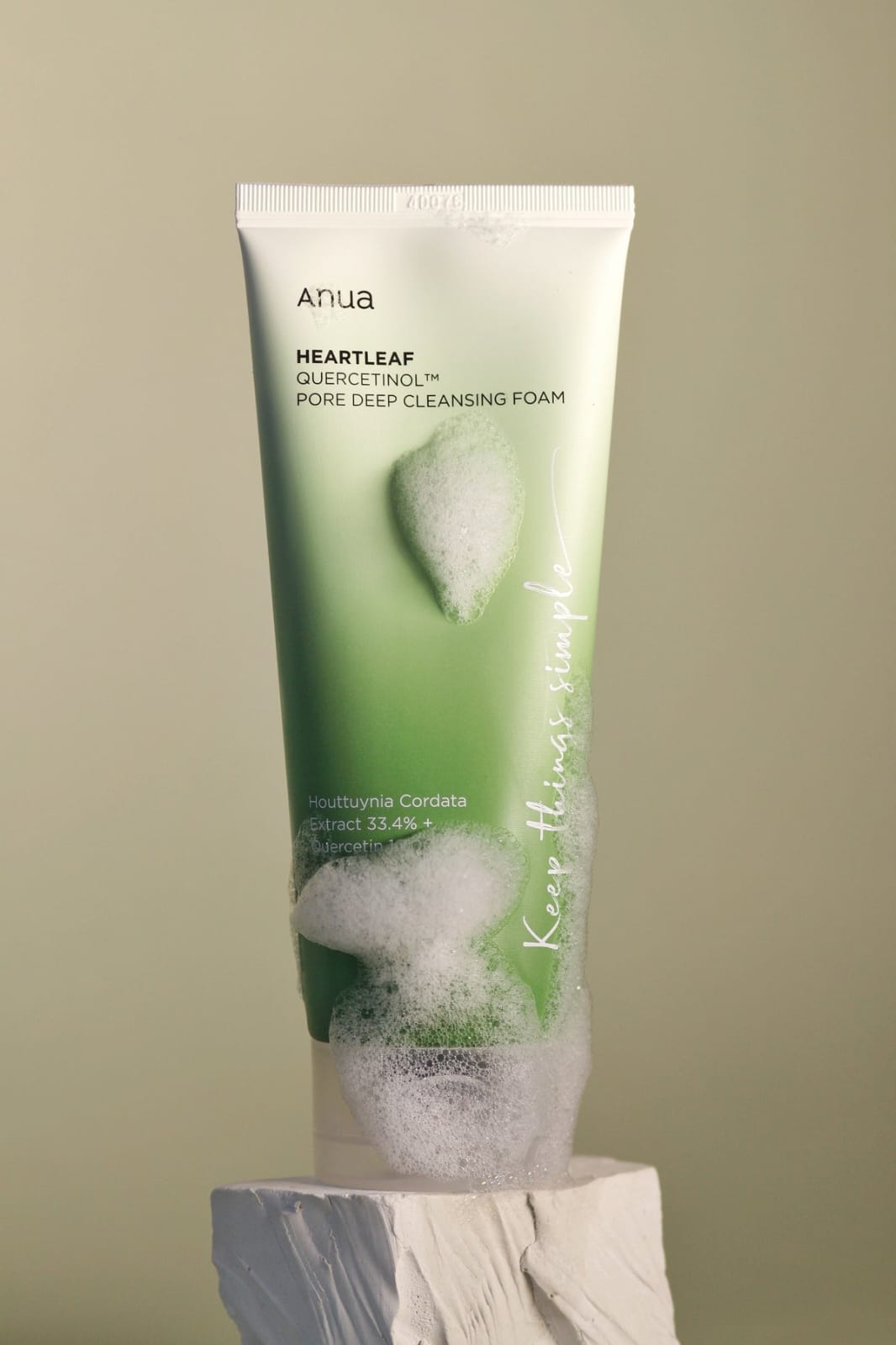 Picture of Anua Heartleaf Quercetinol Pore Deep Cleansing Foam 150ml White
