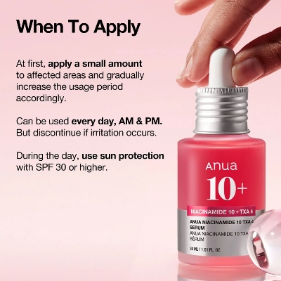 Picture of Anua Niacinamide 10% + TXA 4% Dark Spot Correcting Serum 30ml 