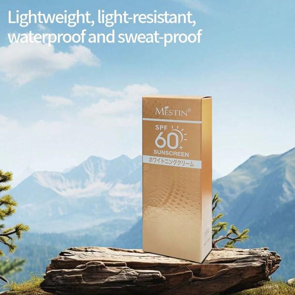 Picture of Mestin SPF 60 Plus Sunscreen - Superior Protection For Sun-Kissed Skin 60ml 