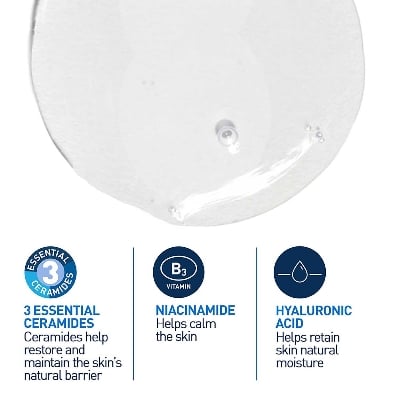 Picture of Cerave Foaming Cleanser Gel Limpiador Espumoso Para Piel Normal a Grasa 88ml White