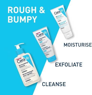 Picture of CeraVe SA Smoothing Cream Moisturiser for Dry, Rough & Bumpy Skin 177ml 