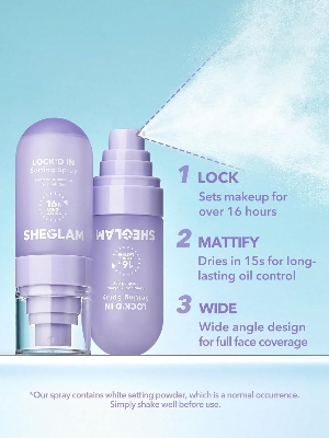 Picture of SHEGLAM Finishing Sprays Collection – Perfect Finish for Dry, Oily & Combination Skin