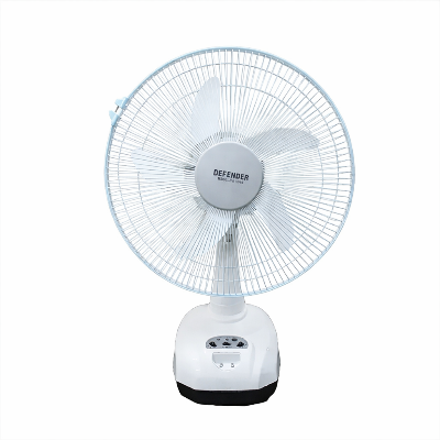 Picture of Defender KN-2912 Rechargeable Fan AC/DC with LED Multi-Function 12" White