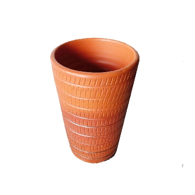 Picture of Clay Water Glass- (1 Piece) Single For Daily Use / Special Gift - Coffee Mug