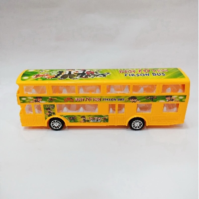 Picture of Double Deck Bus Ben Ten Toy Car 11''inch For Kid- Plastic Toy
