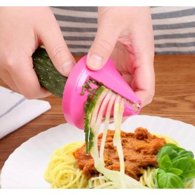 Picture of Vegetable Cutter Spiral Slicer Shred Device Vegetable Sharpener Slicer Cooking Salad Carrot Radish Grater Kitchen Accessories 1 Piece
