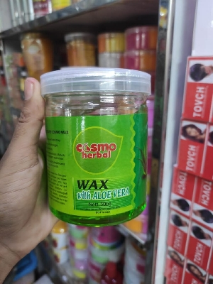 Picture of Cosmo Herbal Wax Aloe Vera with 80 piece strips and 2 piece Appliacator