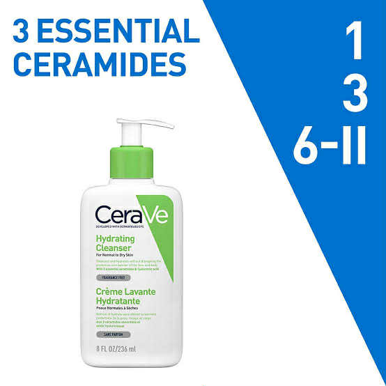 Picture of CeraVe Hydrating Cleanser For Normal To Dry Skin 236ml
