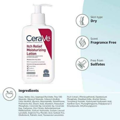 Picture of CeraVe Itch Relief Moisturizing Lotion 237ml