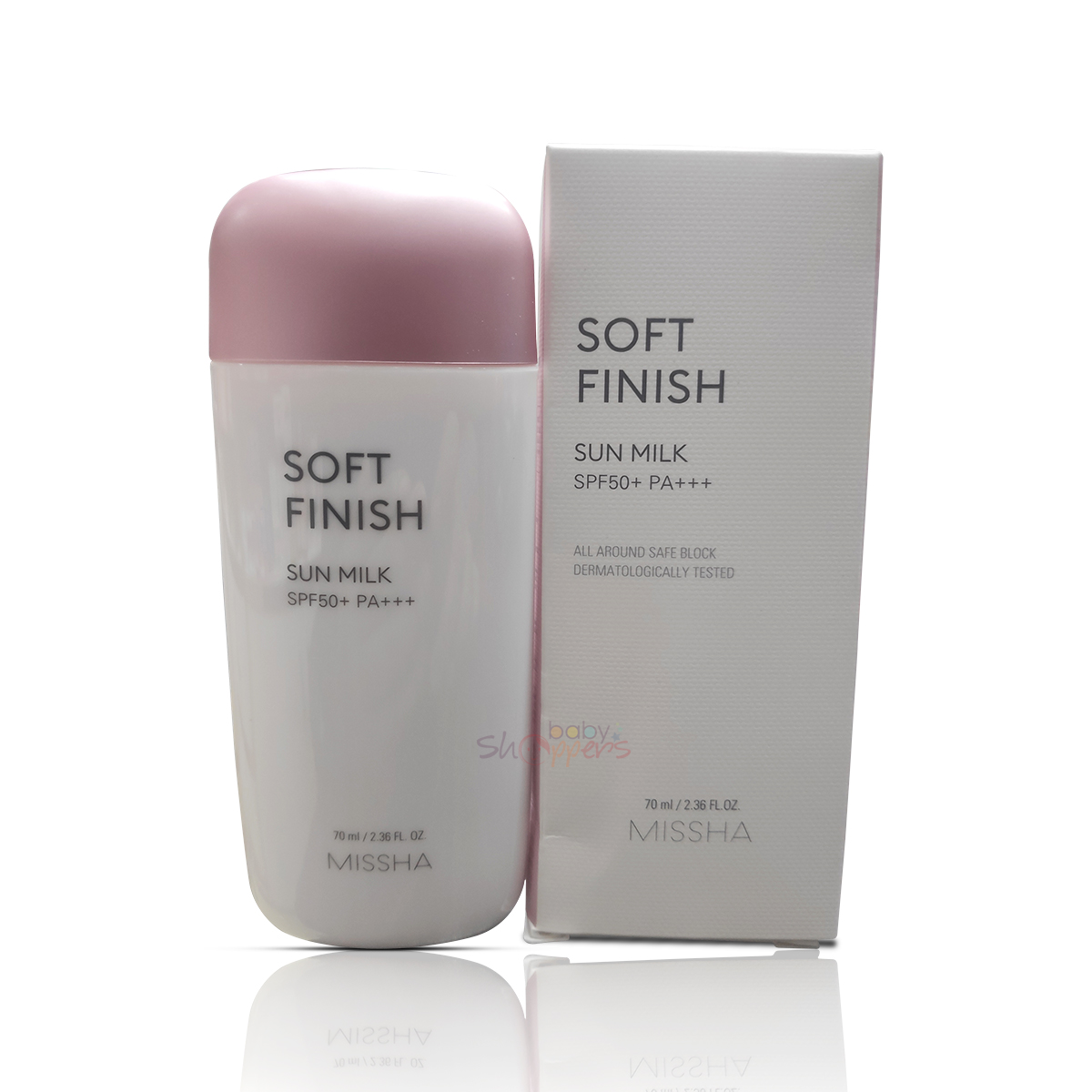 Picture of Missha All Around Safe Block Soft Finish Sun Milk SPF50+ Or PA+++