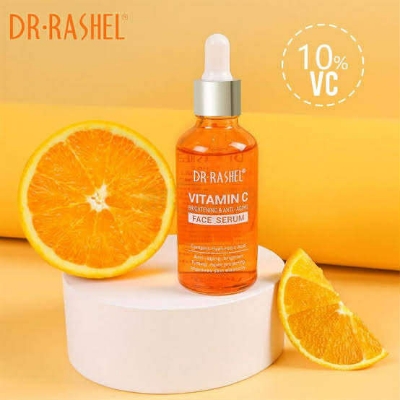Picture of DR.RASHEL Vitamin C Face Serum for Women 50 Ml Skin Care Beauty And Personal Care