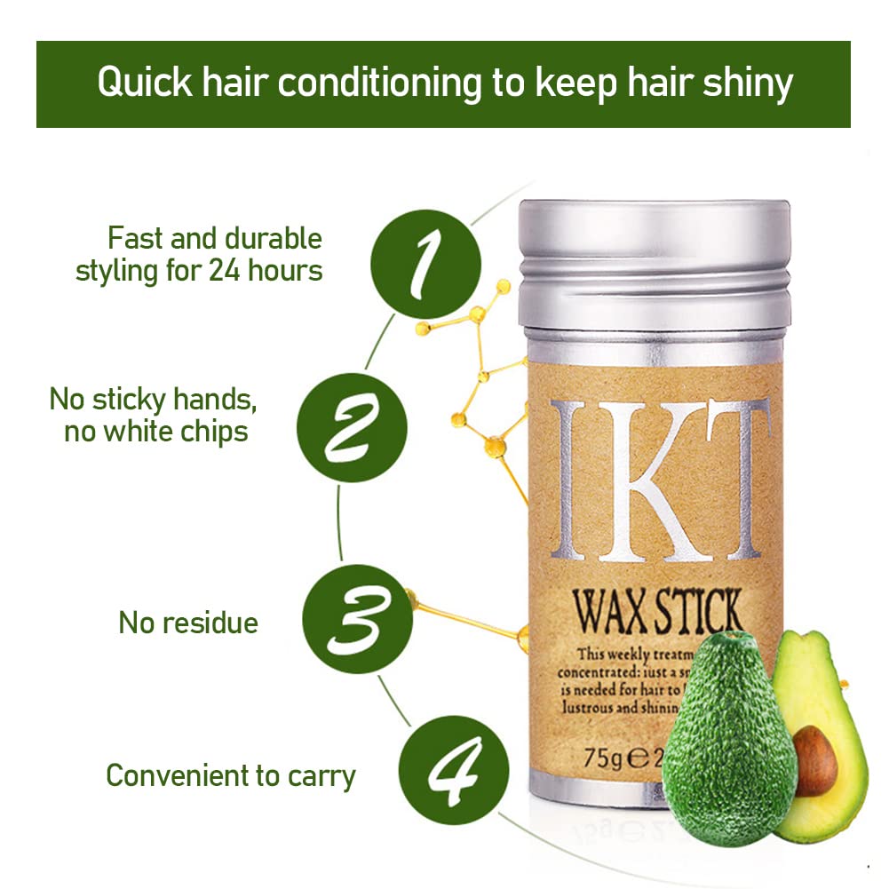 Picture of IKT Hair Wax Stick For setting and controlling Hair 35gm new(Glow N Touch Beauty)