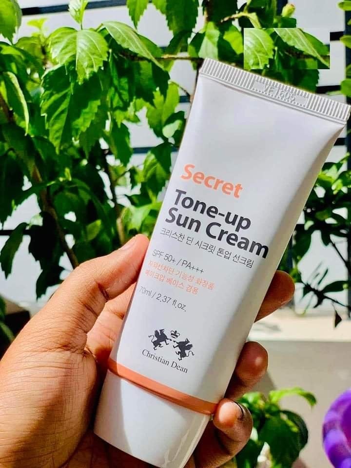 Picture of Christian Dean Secret Tone-Up Sun Cream with SPF50+ - 70ml new(Glow N Touch Beauty)