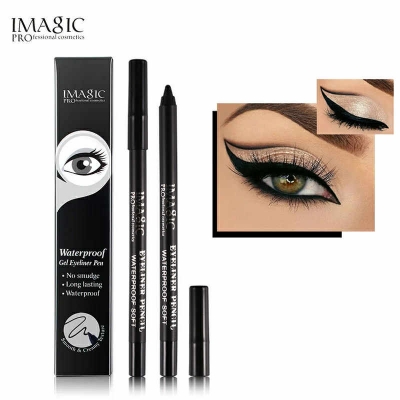 Picture of IMAGIC Gel Eyeliner Pen Long lasting Waterproof Kajal Eyeliner - Black new 2026