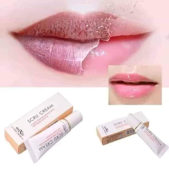 Picture of Scru Cream Lips Scrub-Dark Sport Remover - Lip Balm new(Glow N Touch Beauty)
