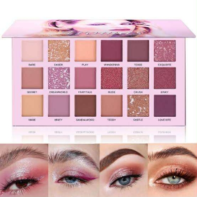 Picture of 18 Colors eyeshadow pallete Glitter Makeup Matte Eye shadow make up palette new
