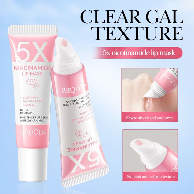 Picture of SADOER 5X NIACINAMIDE LIP MASK | Shopee Philippines new
