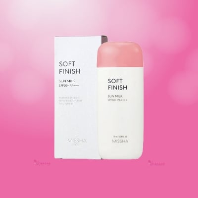 Picture of Missha All Around Safe Block Soft Finish Sun Milk SPF50+ Or PA+++