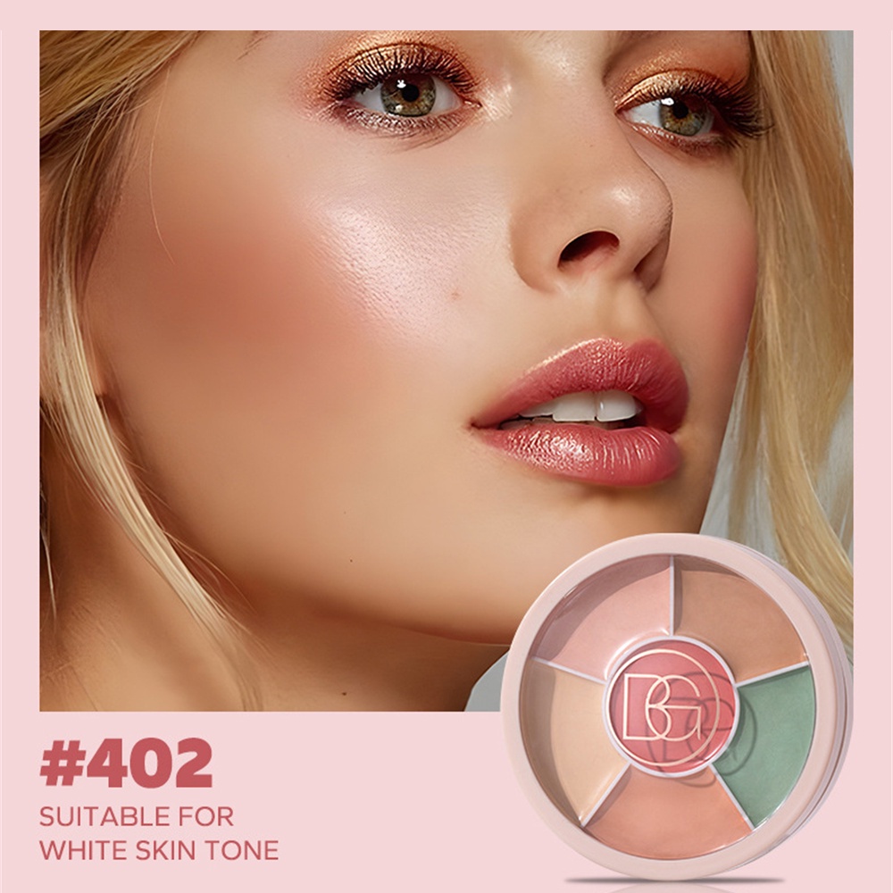Picture of Beauty Glazed 6-Color Concealer For Spotless, Brightened Skin - Decrease Tear Gaps, Dark Circles & Even Skin Tone-402