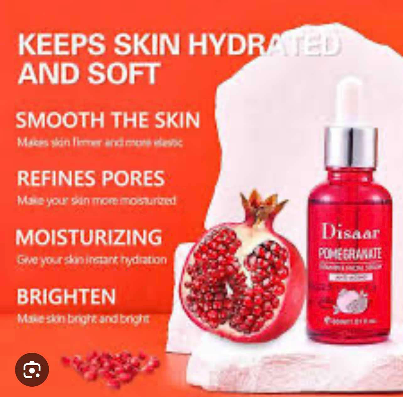 Picture of Disaar POMEGRANATE VITAMIN E FACIAL SERUM ANTI-AGING new