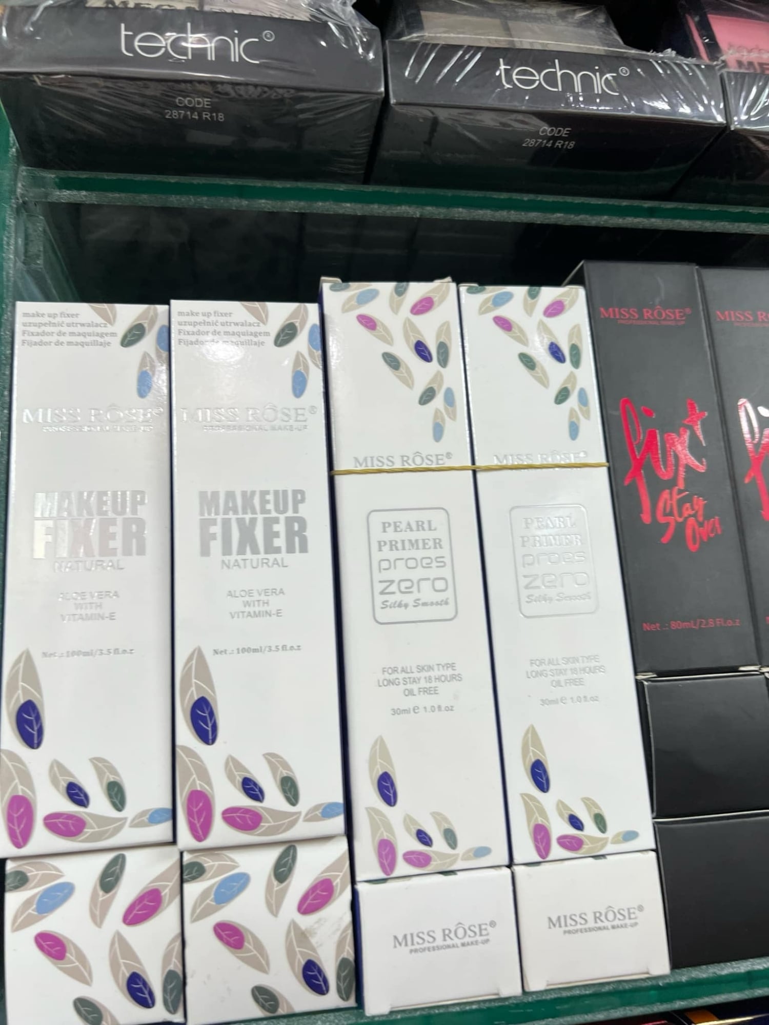 Picture of Miss Rose Natural Aloe Vera With Vitamin E Makeup Fixer 100ml new