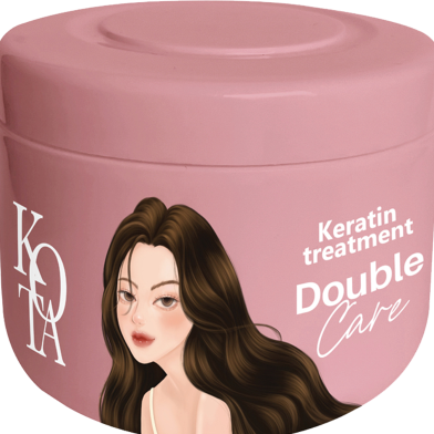 Picture of Kota Keratin Treatment Double Care 250ml Hair Mask Natural Product new