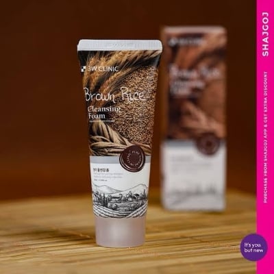 Picture of 3W Clinic Brown Rice Foam Cleansing 100ml | Face Wash new